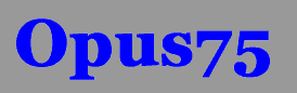 Opus75 Logo